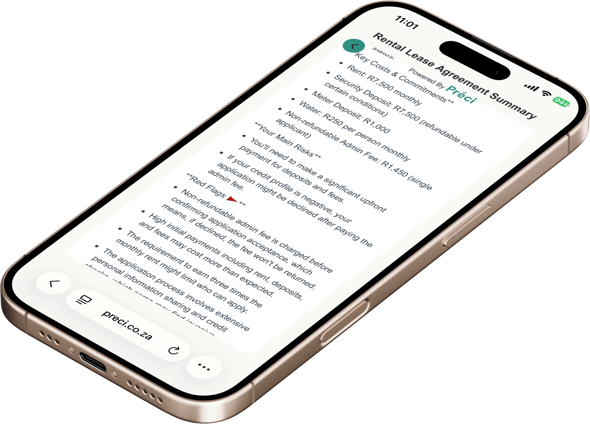 Preci ai Summary